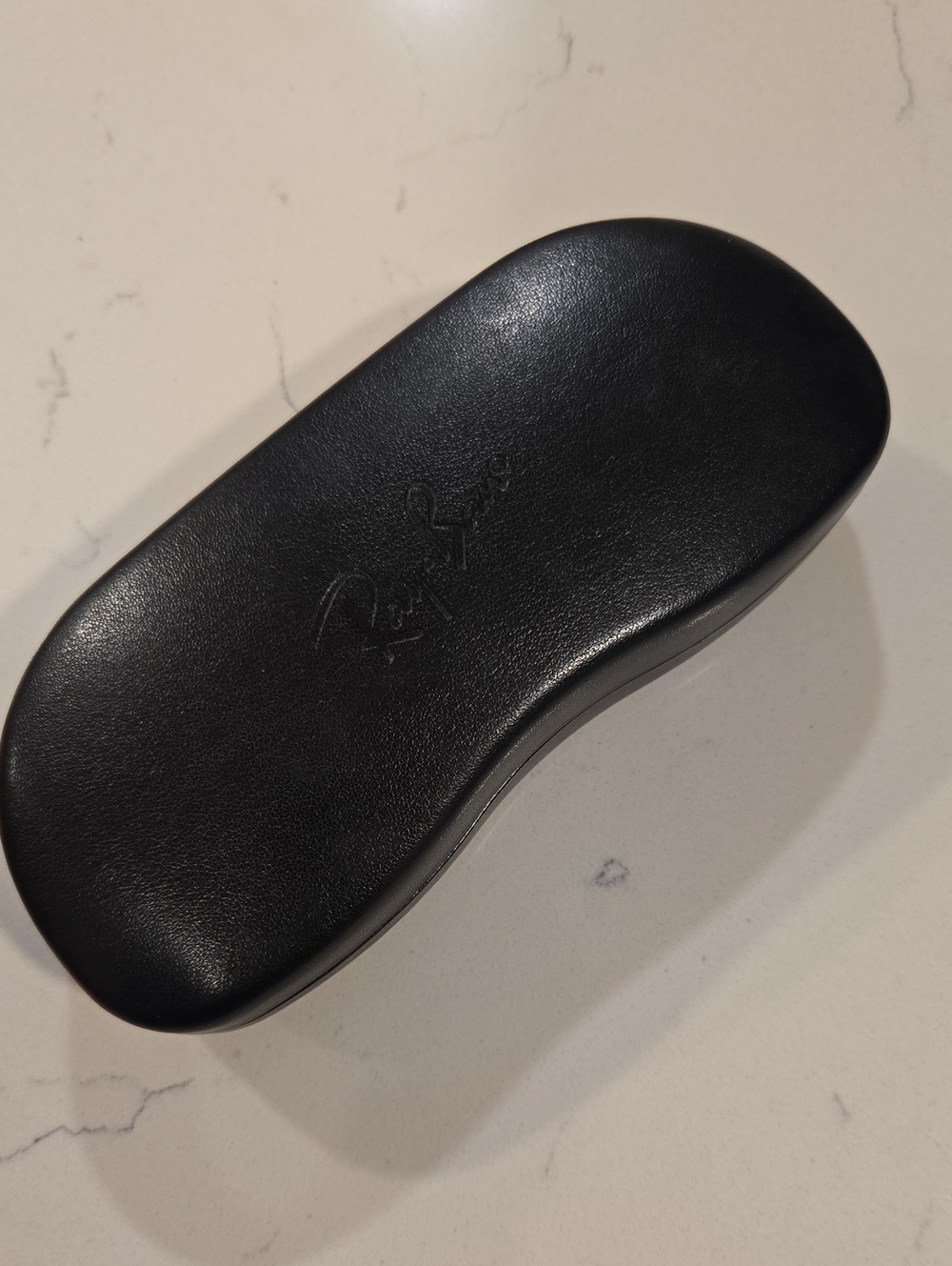 Ray Ban Black Leather Sunglasses Case